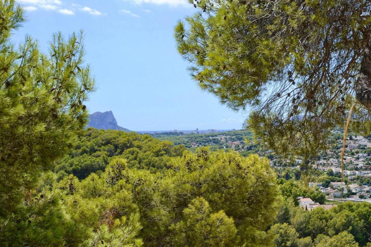 Stunning Mountain View Bungalow In Moraira Теулада Екстериор снимка